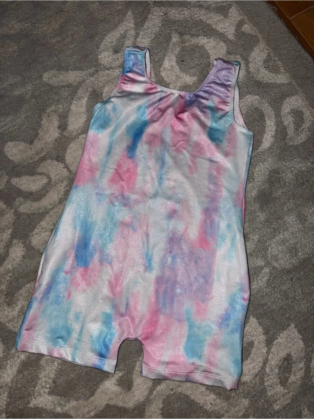 Kids Gymnastics Bundle of 4 Floral & Animal Print One-Piece Romper - Multicolor